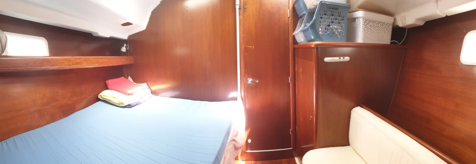 Chambre avant, lit